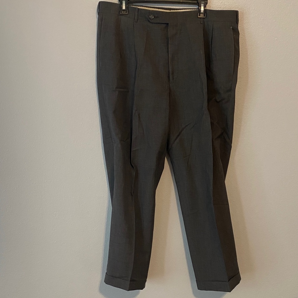 Burberry Charcoal Dress Pants